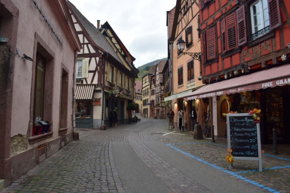 Village de Ribeauvillé, Alsace, Hexatrek