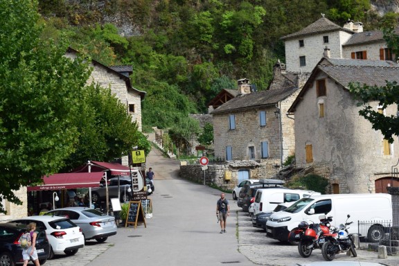 Village de Saint Enimie, sud de la France, Hexatrek