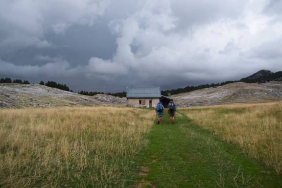 Cabane de Pré Peyret, massif du Vercors, Hexatrek