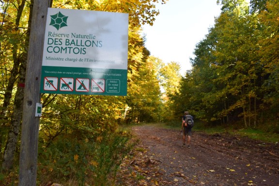 Panneaux, massif des vosges, Hexatrek