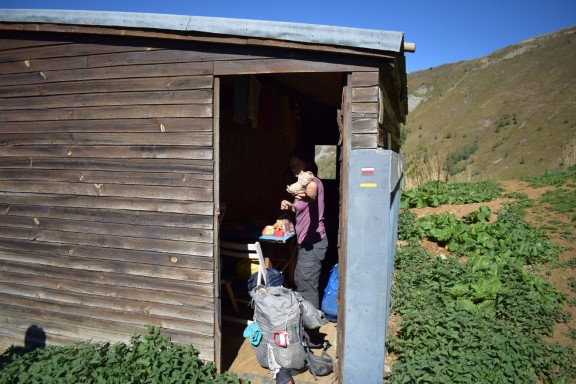 Cabane du Jas de la croix, parc national du parc des Ecrins, Hexatrek