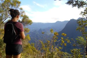 Fenêtre des makes, vue sur le cique de Cilaos, île de la Réunion