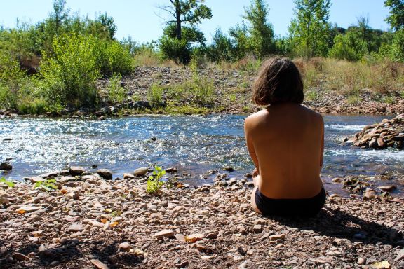 Fleuve de l'Herault, Occitanie