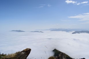 Mer de nuage, Pyrénées, hexatrek