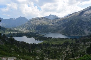 Lac de Cap-de-long, réserve de Néouvielle, Pyrénées, hexatrek