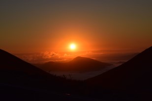 Col de Aharza, levé de soleil, Pyrénées