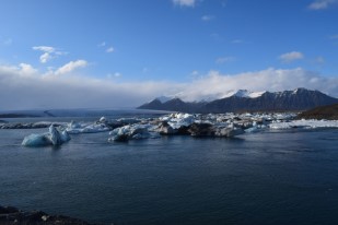 Glacier Jökulsárlón, Islande