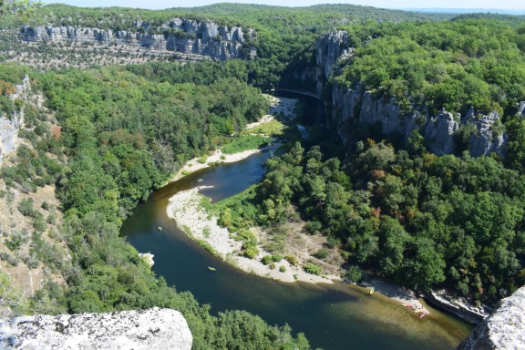 Le Chassezac, Berrias-et-Casteljau, Ardèche, Hexatrek