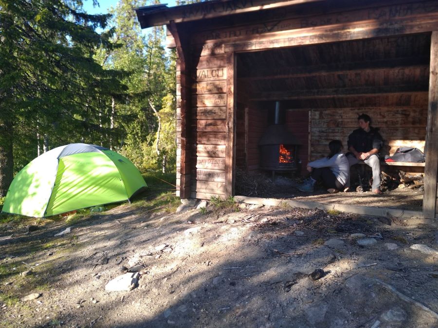 Bivouac cabane Kvikkjokk