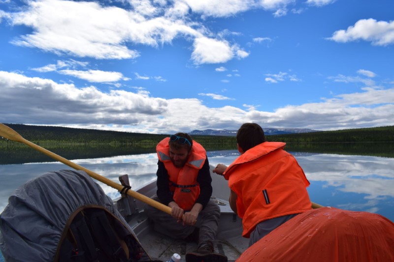 Traverser Lac Kungsleden