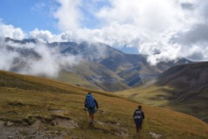 Col de la Cime Valette, Alpes, Hexatrek