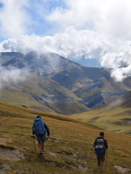 Col de la Cime Valette, Alpes, Hexatrek