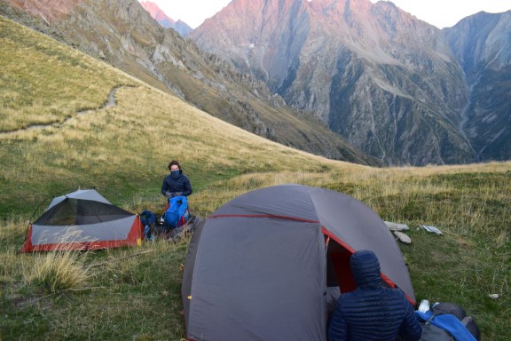 Col de Côte Belle, Alpes, Tente MT900 decathlon, Hexatrek