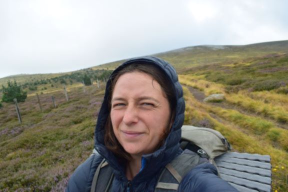 Julia Roux, Chemin de Stevenson, GR70, Mont Lozère